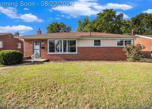 Property at 35924 Orangelawn St, Livonia, MI 48150 2594, 3 beds, 1.5 baths