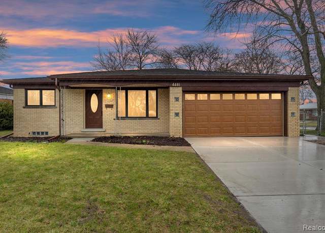 Property at 4481 MARLOW Dr, Warren, MI 48092 2348, 3 beds, 1.5 baths