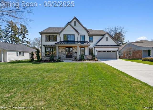Property at 1663 FAIRWAY Dr, Birmingham, MI 48009 1809, 5 beds, 4.5 baths