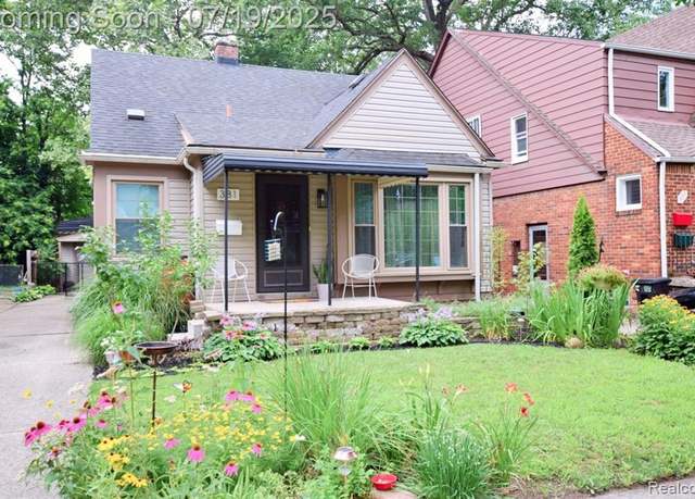 Property at 381 W Chesterfield St, Ferndale, MI 48220 3228, 3 beds, 1 bath