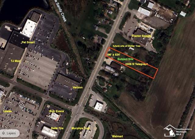 Property at 2406 N TELEGRAPH Rd, Monroe, MI 48162