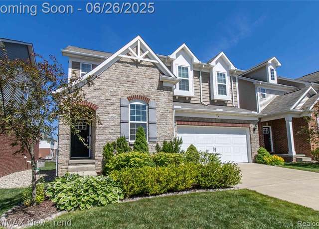 Property at 49560 Harrier Pl, Novi, MI 48374 4206, 4 beds, 2.5 baths