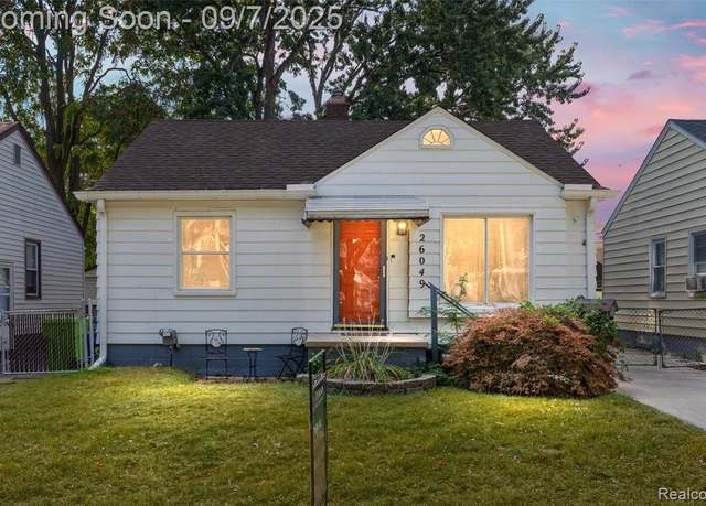 Property at 26049 Brettonwoods St, Madison Heights, MI 48071 3550, 2 beds, 1 bath