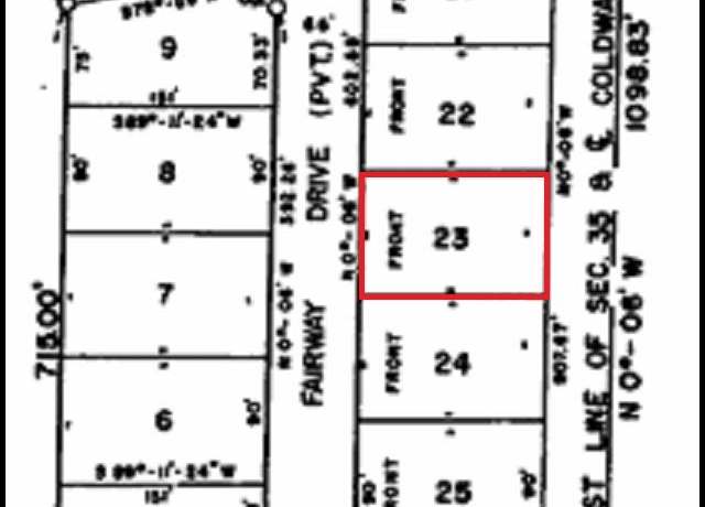Property at 1014 Fairway Dr Lot : 23, Lake Isabella, MI 48893