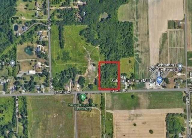 Property at 00 24 Mile Rd, Macomb, MI 48042