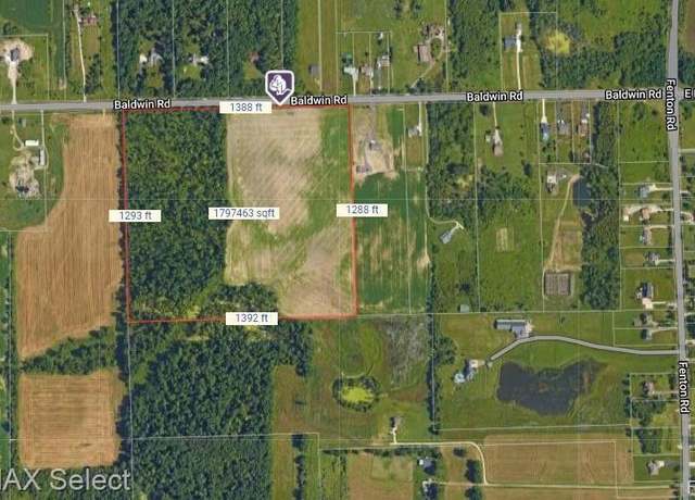 Property at 1465 BALDWIN Rd, Fenton, MI 48430