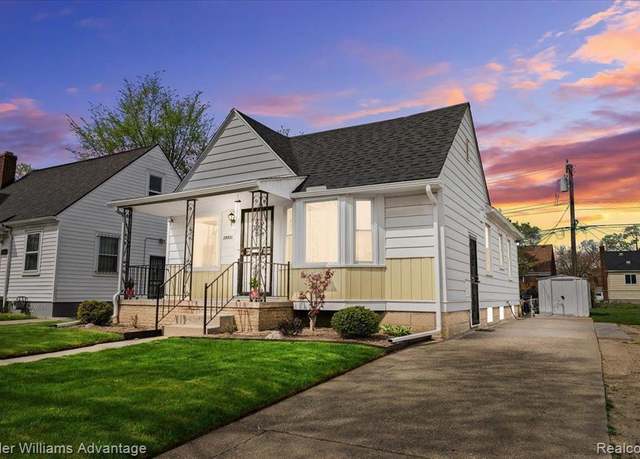 Property at 20031 Monte Vista St, Detroit, MI 48221 1080, 3 beds, 1 bath