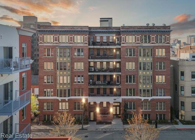 Property at 78 Watson St #13, Detroit, MI 48201 2708, 1 bed, 1 bath