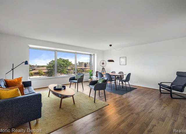Property at 1300 E LAFAYETTE St #202, Detroit, MI 48207 2905, 1 bed, 1 bath