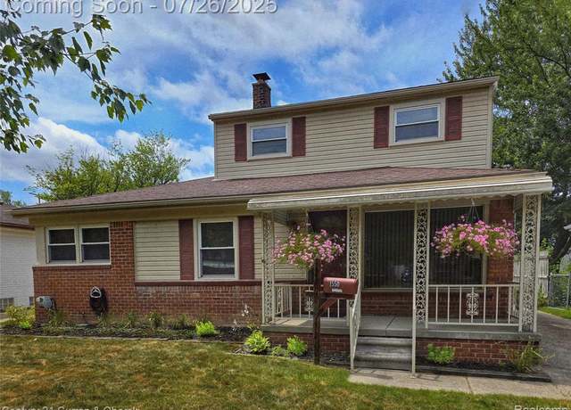 Property at 1550 Ackley Ave, Westland, MI 48186 4404, 4 beds, 1 bath