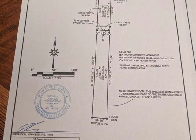 Property at Lot A2 A2 W 10 1/2 Mile Rd Lot A2, Irons, MI 49644-9481