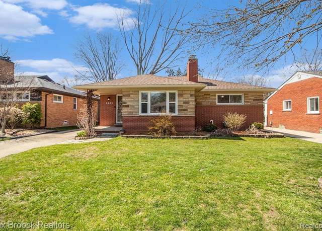 Property at 2603 FERNCLIFF Ave, Royal Oak, MI 48073 4606, 3 beds, 1.5 baths
