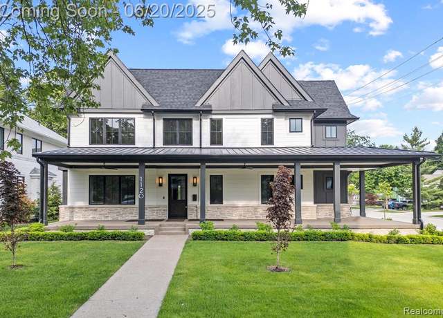 Property at 1120 LYONHURST St, Birmingham, MI 48009 1016, 5 beds, 6 baths