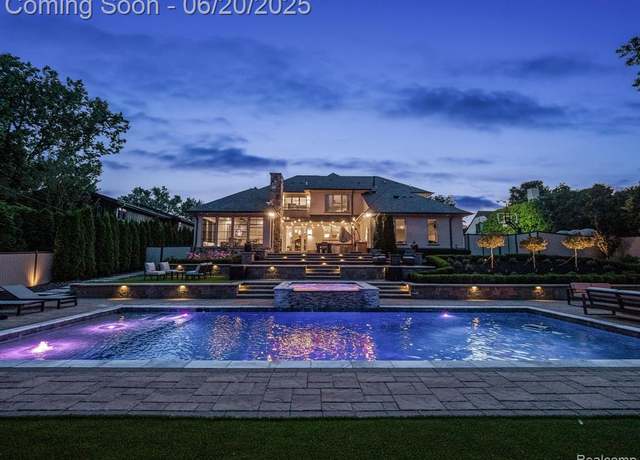 Property at 1044 LAKESIDE Dr, Birmingham, MI 48009 3834, 6 beds, 6.5 baths