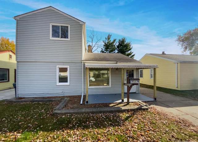 Property at 19150 WALL St, Melvindale, MI 48122 1858, 4 beds, 1 bath