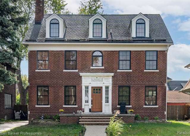 Property at 2277 Longfellow St, Detroit, MI 48206, 4 beds, 3.5 baths