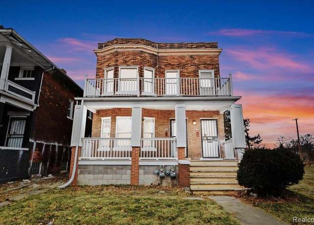 Property at 7421 Churchill St, Detroit, MI 48206 2676, 2 baths
