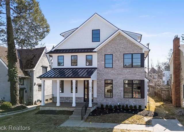 Property at 667 OAK Ave, Birmingham, MI 48009 1327, 5 beds, 6 baths