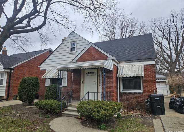 Property at 6110 FARMBROOK St, Detroit, MI 48224 1354, 3 beds, 1 bath