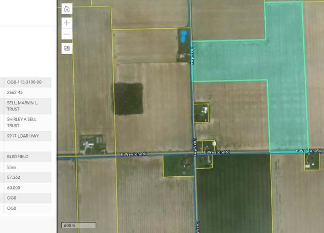 Property at 9000 Loar Hwy Hwy Unit 9917 Loar Hwy, Blissfield, MI 49228