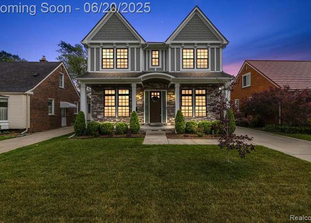 Property at 2624 Buckingham Ave, Birmingham, MI 48009 5871, 4 beds, 4 baths