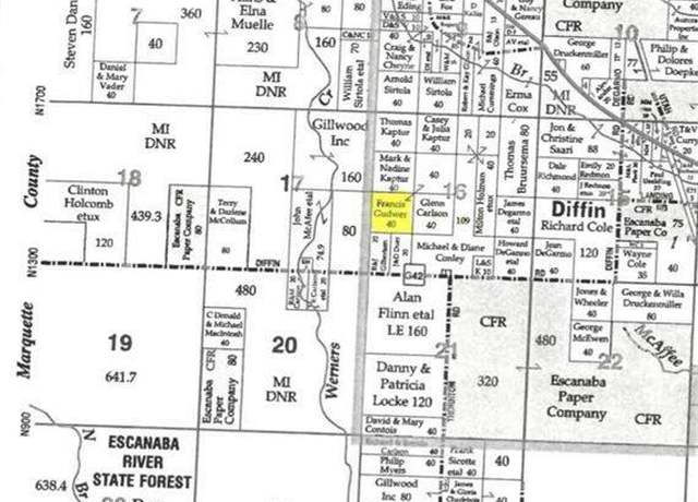 Property at TBD Diffin Rd, MI 49891