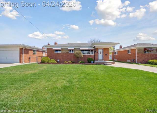 Property at 28646 ALINE Dr, Warren, MI 48093 2660, 3 beds, 1 bath