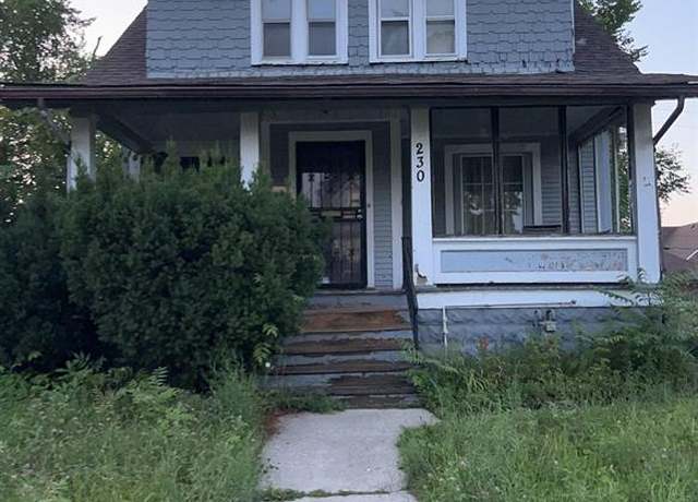 Property at 230 PILGRIM St, Highland Park, MI 48203 2786, 3 beds, 1 bath