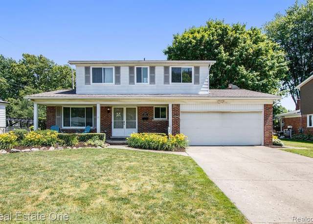 Property at 4130 RAMBLEWOOD Dr, Troy, MI 48085 3623, 4 beds, 2.5 baths