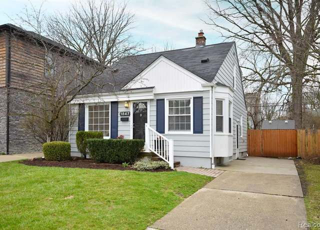 Property at 1847 COLE St, Birmingham, MI 48009 7058, 3 beds, 2 baths