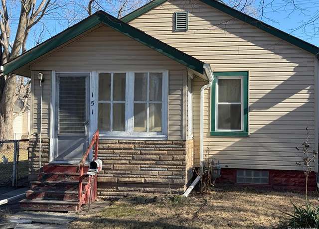 Property at 151 DWIGHT St, River Rouge, MI 48218 1164, 2 beds, 1 bath