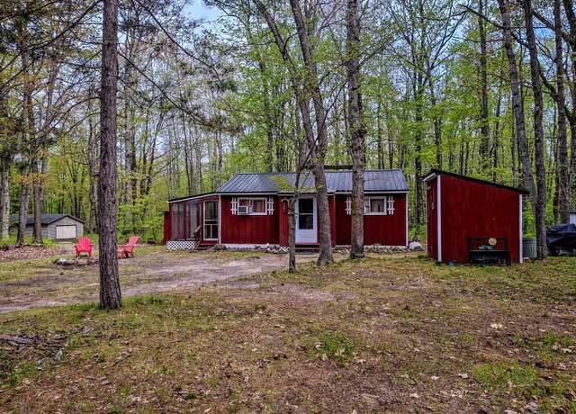 Property at 5591 E Haskell Lake Rd, Harrison, MI 48625, 2 beds, 1 bath