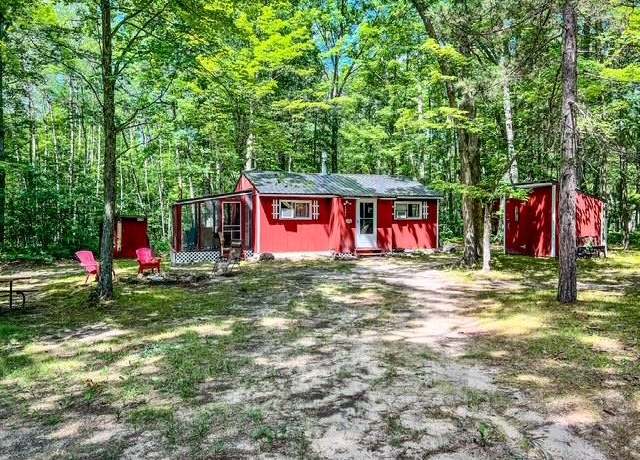 Property at 5591 E Haskell Lake Rd, Harrison, MI 48625, 2 beds, 1 bath