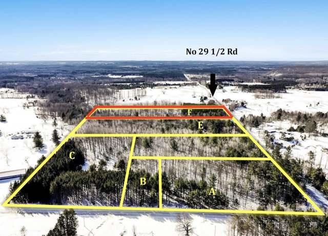 Property at 0 29 1/2 Rd Unit Parcel F, Kingsley, MI 49649