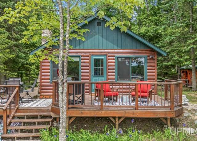 Property at 14355 W Ostrander Lake Dr, Cooks, MI 49817, 2 beds, 1 bath