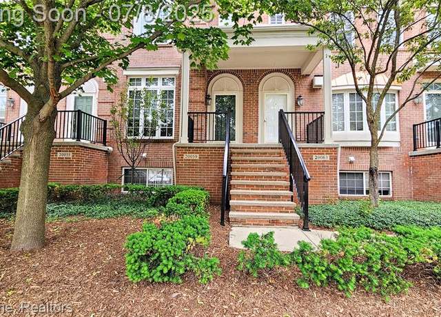 Property at 20059 Rodeo Ct, Southfield, MI 48075 1280, 1 bed, 1.5 baths
