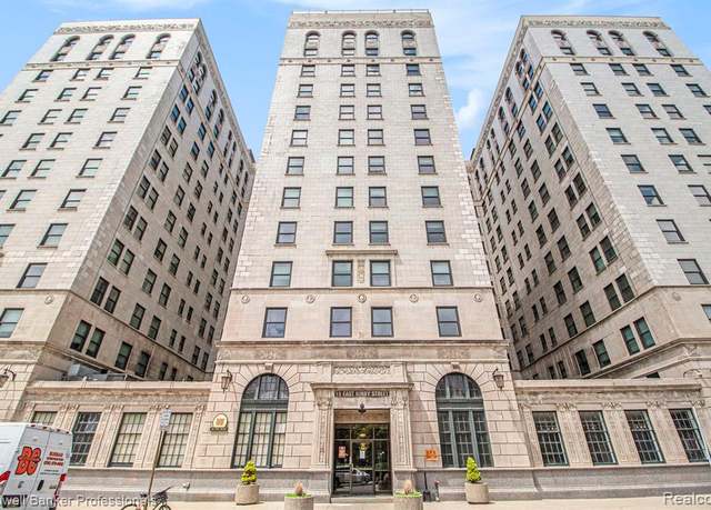 Property at 15 E KIRBY St #1031, Detroit, MI 48202 4043, 1 bed, 1 bath