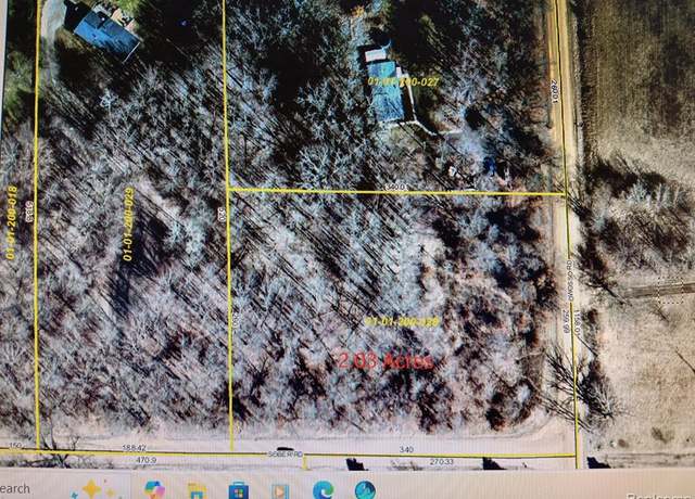 Property at VL N OWOSSO Rd, Fowlerville, MI 48836