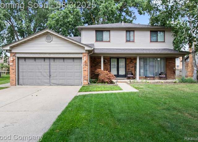 Property at 13749 Pernell Dr, Sterling Heights, MI 48313 4247, 4 beds, 3 baths