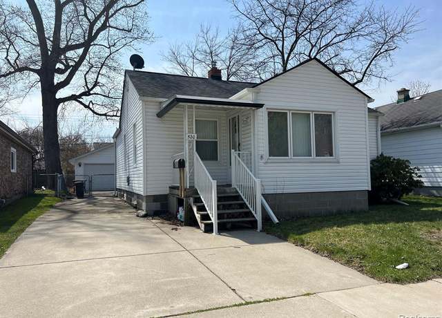 Property at 520 E BRICKLEY Ave, Hazel Park, MI 48030 1222, 2 beds, 1 bath