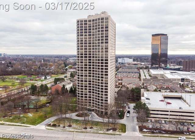 Property at 5000 Town Ctr #3204, Southfield, MI 48075 1118, 2 beds, 2 baths