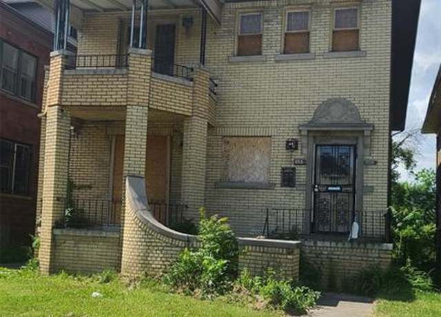 Property at 2536 Calvert, Detroit, MI 48206, 2 baths