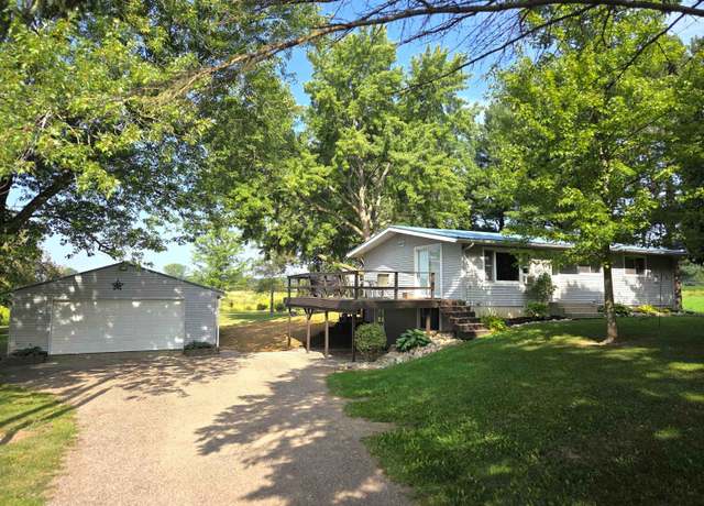 Property at 8803 Woodruff Rd, Blanchard, MI 48858, 3 beds, 1 bath