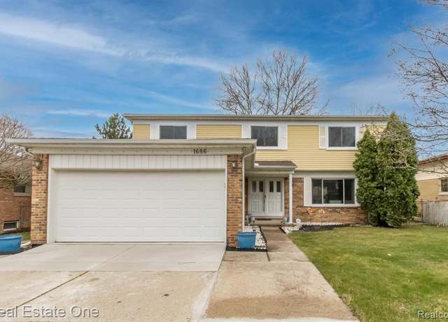Property at 1686 Crestline Dr, Troy, MI 48083 5531, 4 beds, 1.5 baths