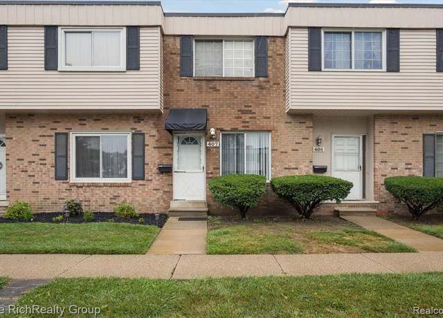 Property at 407 Estrada Dr, Belleville, MI 48111 2991, 2 beds, 1 bath