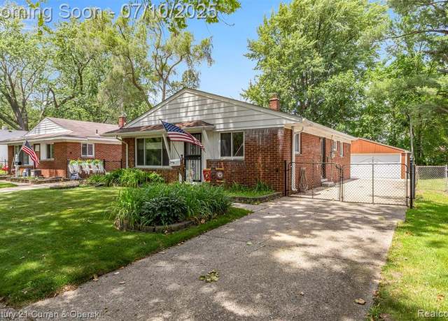Property at 25416 Yale St, Dearborn Heights, MI 48125 1145, 3 beds, 1 bath