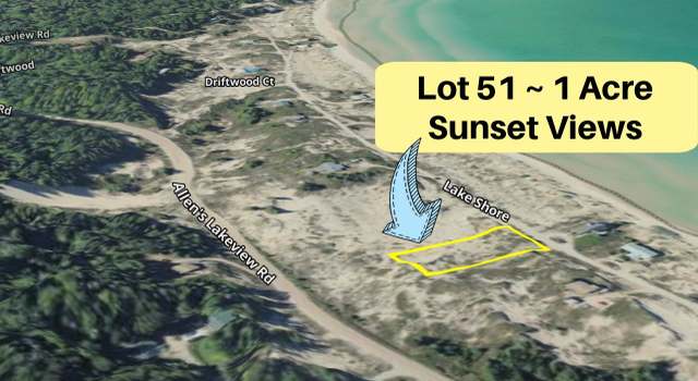 Photo of TBD Lake Shore Rd Lot : 51, St. James Township, MI 49782-0000