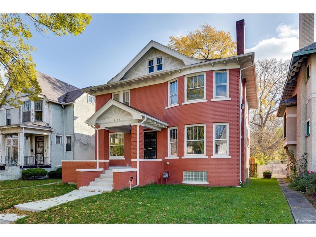 849 Edison St, Detroit, MI 48202 | MLS# 217016635 | Redfin