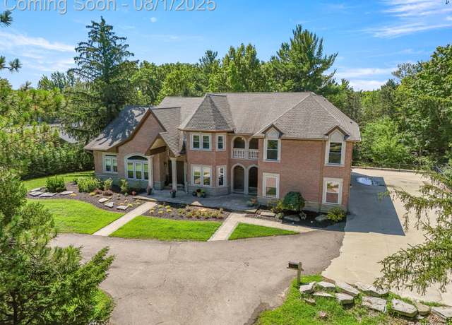 Property at 41901 8 Mile Rd, Northville, MI 48167, 5 beds, 5.5 baths