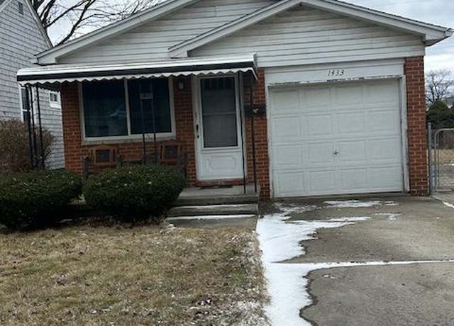 Property at 1433 HANFORD Hanford Rd, Lincoln Park, MI 48146, 3 beds, 1 bath
